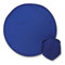 Frisbee pieghevole in poliestere colore blu IT3087-04