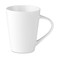 Tazza conica in porcellana da 250ml colore bianco MO9078-06