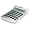Calcolatrice 12 cifre da tavolo solare in metallo e plastica colore argento opaco AR1253-16