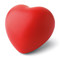 Antistress a forma di cuore in PU colore rosso IT3459-05