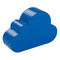 Antistress a forma di nuvola in PU adatto a stampa colore blu MO7983-04