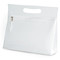 Beauty case in PVC con zip e manico colore trasparente IT2558-22