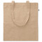 Borsa spesa tono su tono da 140gr in cotone colore beige MO9424-13