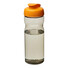 Borraccia sportiva H2O Eco da 650 ml - colore Carboncino/Arancio