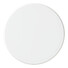 Sottobicchiere rotondo in plastica - colore Bianco