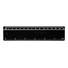 Righello in plastica riciclata da 15 cm - colore Nero