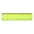 Righello flessibile in plastica leggera 15 cm - colore Lime