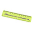 Righello flessibile in plastica leggera 15 cm - colore Lime