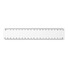 Righello flessibile Sammy in plastica leggera - colore Bianco