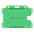 Portabiglietti plastica - colore Verde