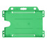 Portabiglietti plastica - colore Verde