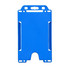 Porta badge trasparente Javier - colore Blu