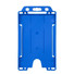 Porta badge trasparente Javier - colore Blu