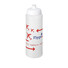 Borraccia Baseline® Plus da 750ml con coperchio a scatto - colore Trasparente/Bianco