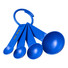 Set misurini in plastica con 4 misure  - colore Blu