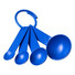 Set misurini in plastica con 4 misure  - colore Blu