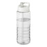 Borraccia sportiva H2O Treble da 750 ml - colore Trasparente/Bianco