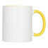 Tazza in ceramica colorata 330 ml - colore Giallo