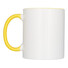 Tazza in ceramica colorata 330 ml - colore Giallo