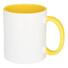 Tazza in ceramica colorata 330 ml - colore Giallo