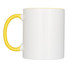 Set regalo di due tazze personalizzabili - colore Giallo