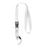 Lanyard porta cellulare  con fibbia rimovibile - colore Bianco