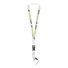 Lanyard porta cellulare  con fibbia rimovibile - colore Bianco