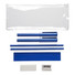 Set porta matite da 8 pezzi - colore Blu