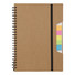 Block-notes in carta riciclata - colore Nero