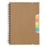 Block-notes in carta riciclata - colore Nero