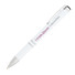 Penna a sfera in ABS Jaky - colore Bianco