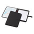 Portadocumenti A4 con block notes - colore Nero