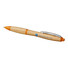 Penna a sfera eco in bamboo - colore Naturale/Arancio