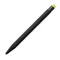 Penna a sfera capacitiva in gomma - colore Nero/Lime