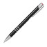 Penna a sfera a scatto in alluminio - colore Nero/Rosso