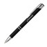 Penna a sfera con fusto soft touch - colore Nero