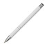 Penna a sfera con fusto soft touch - colore Bianco