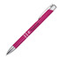 Penna a sfera con dettagli cromati - colore Magenta