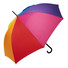 Ombrello antivento 23" ad apertura automatica - colore Arcobaleno