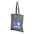 Shopper in cotone riciclato 150 gr - colore Heather Black