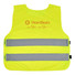 Giubbotto di sicurezza per bambini 3-6 anni - colore Giallo Fluo
