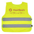 Gilet di sicurezza per bambini dai 7-12 anni - colore Giallo Fluo