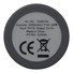 Power bank da 2200 mAh e finitura in gomma - colore Nero