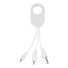 Cavo di ricarica 3 in 1 San - colore Bianco