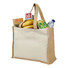 Shopper in juta e canvas 340gr - colore Naturale