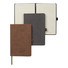 Blocco note A5 in pelle scamosciata - colore Grigio