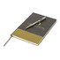 Set blocco note e penna Midas Luxe - colore Grigio