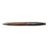 Penna a sfera in ottone cromato - colore Nero/Legno