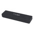 Penna a sfera in ottone cromato - colore Nero/Legno