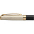 Penna a sfera con tappo color oro - colore Nero/Oro